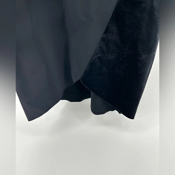 $795  Nwt LA PETITE ROBE DI CHIARA BONI MAYSA VELVET DRESS Black SZ 40/ US 4 - Picture 8 of 16